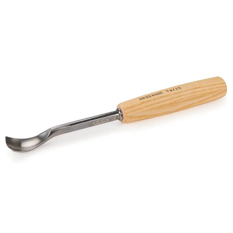Spoon Gouge - Types:Full Size - Sweep:Number 7 - Size:25 mm